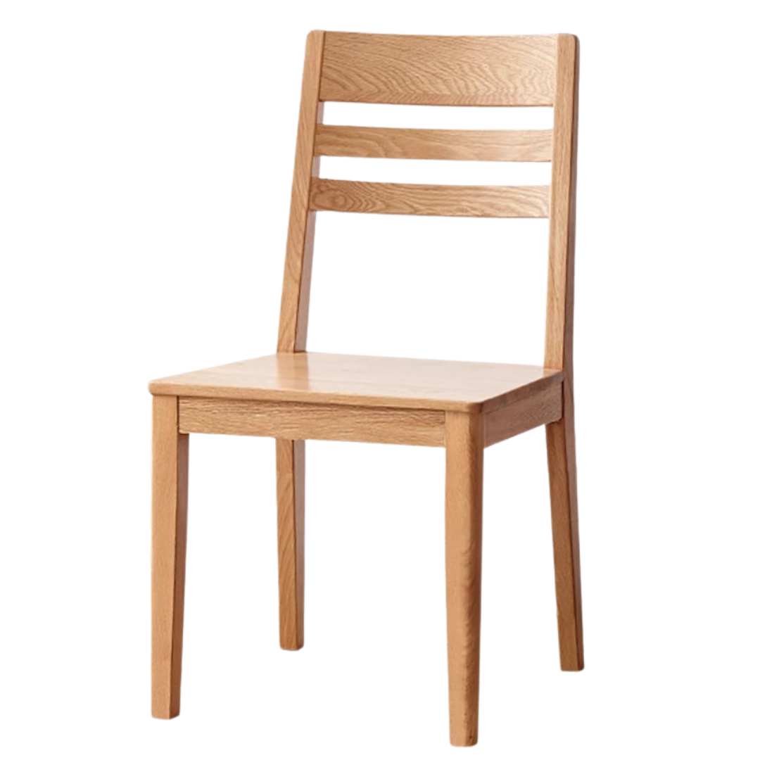 Set 4 pcs White Ash Solid Wood - Dining Chair