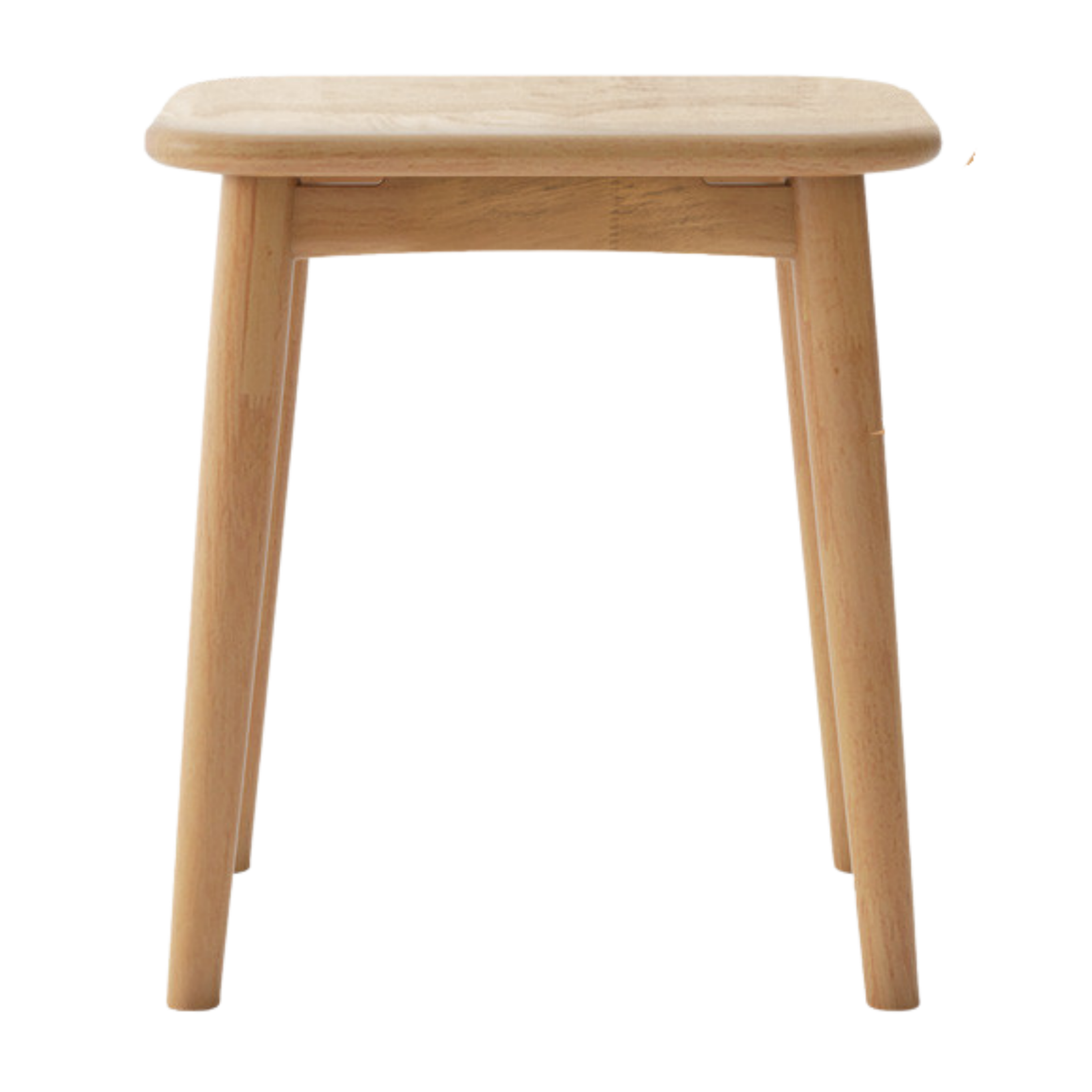 Black Walnut, Oak, Cherry, Sandalwood, Solid Rubberwood Light Luxury Makeup Stool