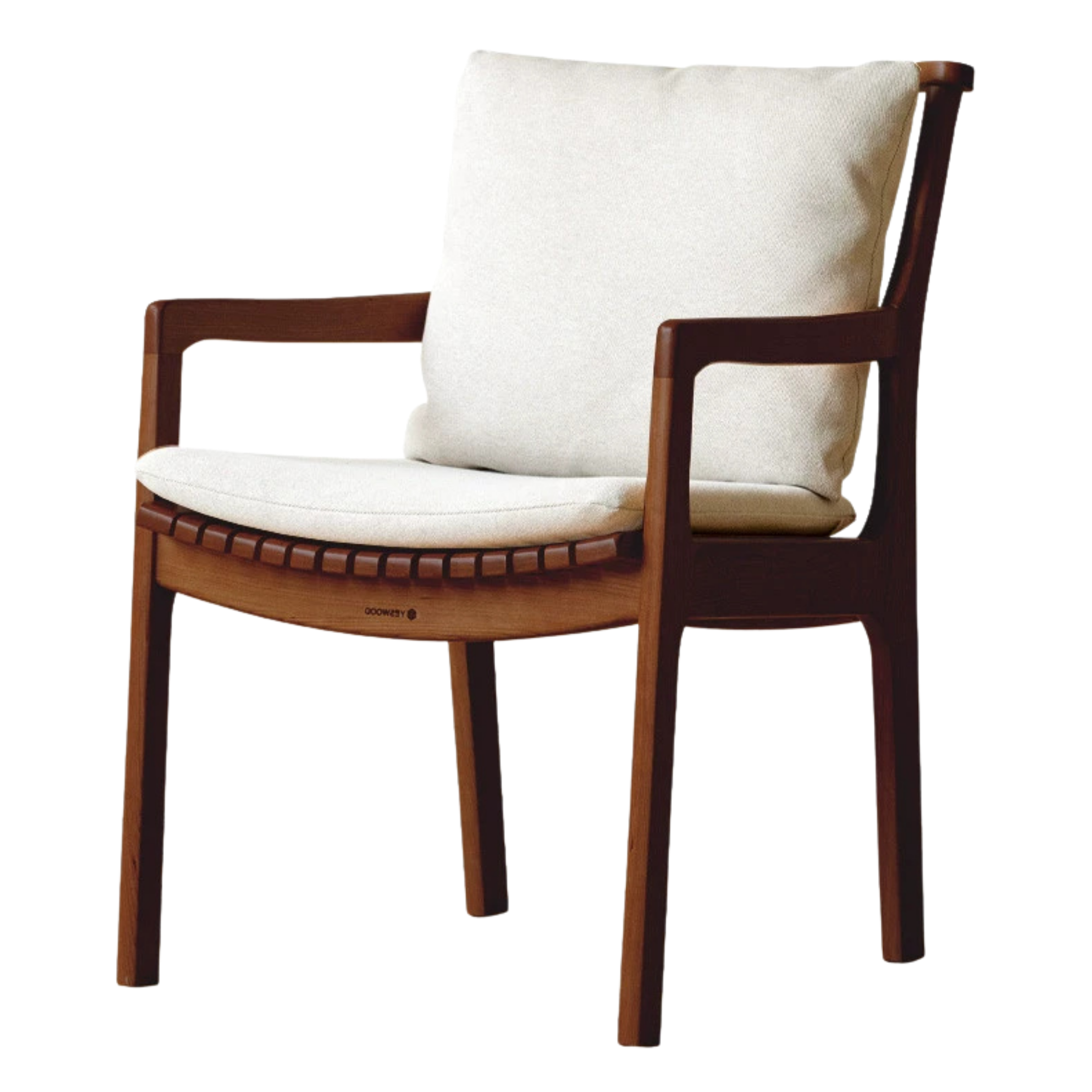 Cherry, Ash, Oak, Beech Solid Wood Book Chair Comfortable Soft Back Chair