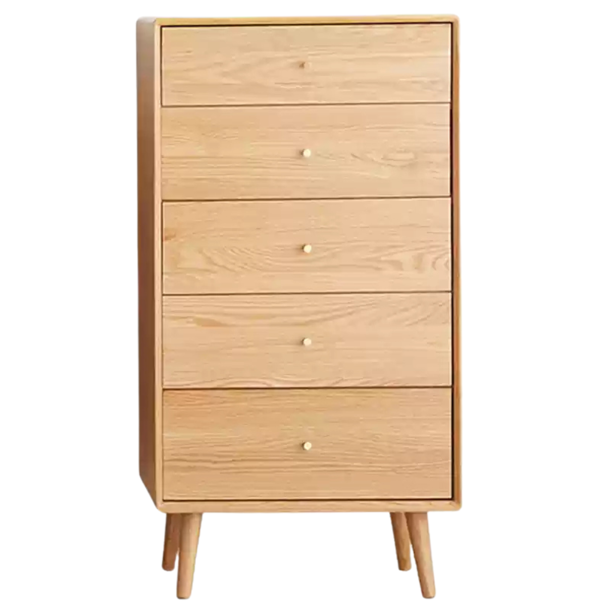 Oak Chest of Drawers Storage Cabinet.
