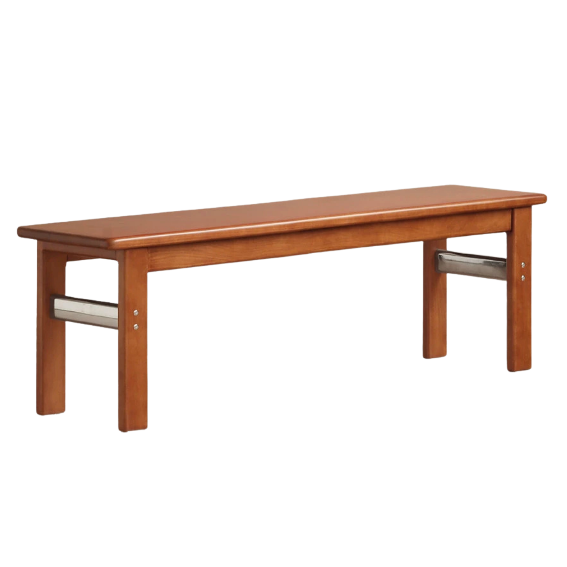 Tulipwood Solid Wood Vintage Style Long Bench