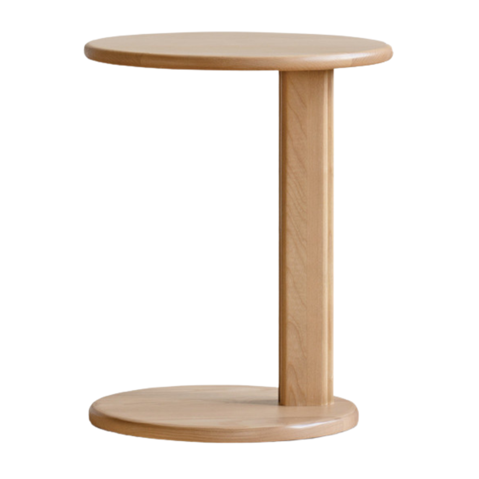 Ash Solid Wood Rock Plate Coffee Table