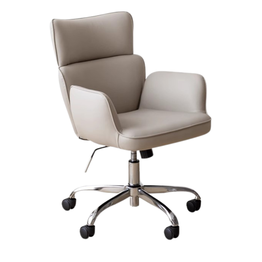 Organic Leather Lift Office Chair