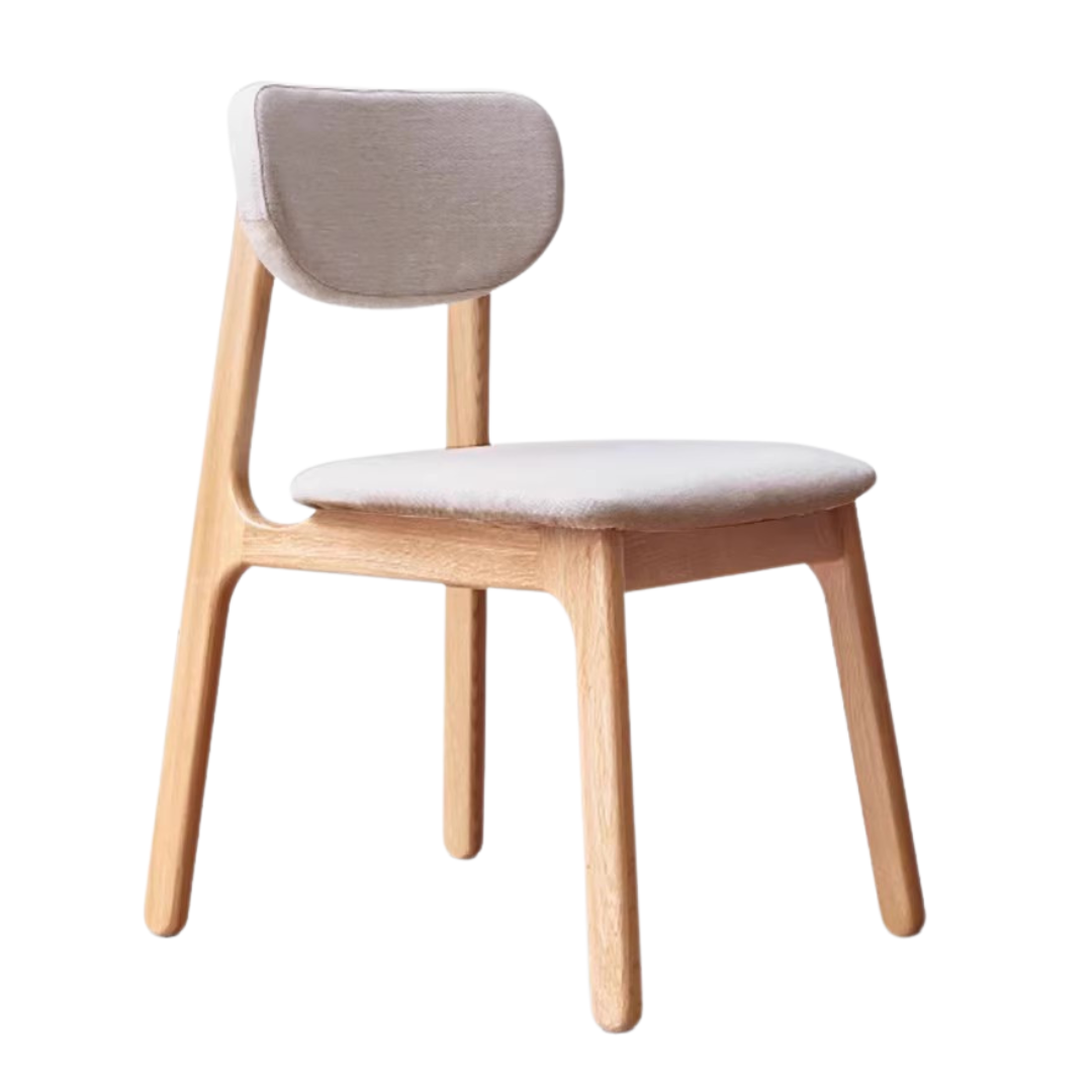 Black Walnut, Ash, Oak Solid Wood Dining Chair 4 Pcs Set