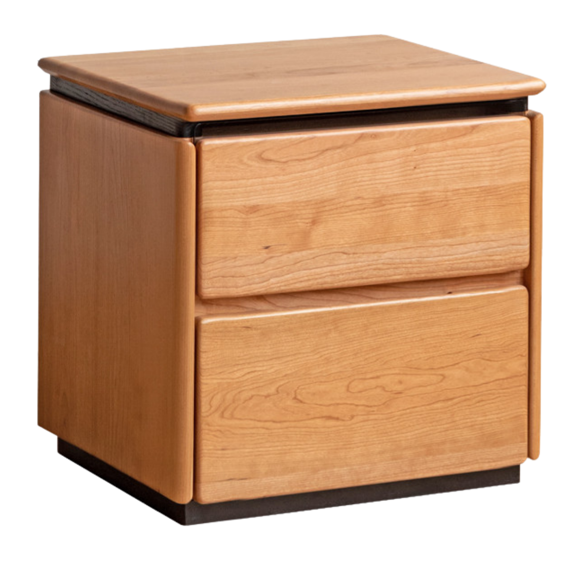 Cherry Solid Wood Retro Nightstand