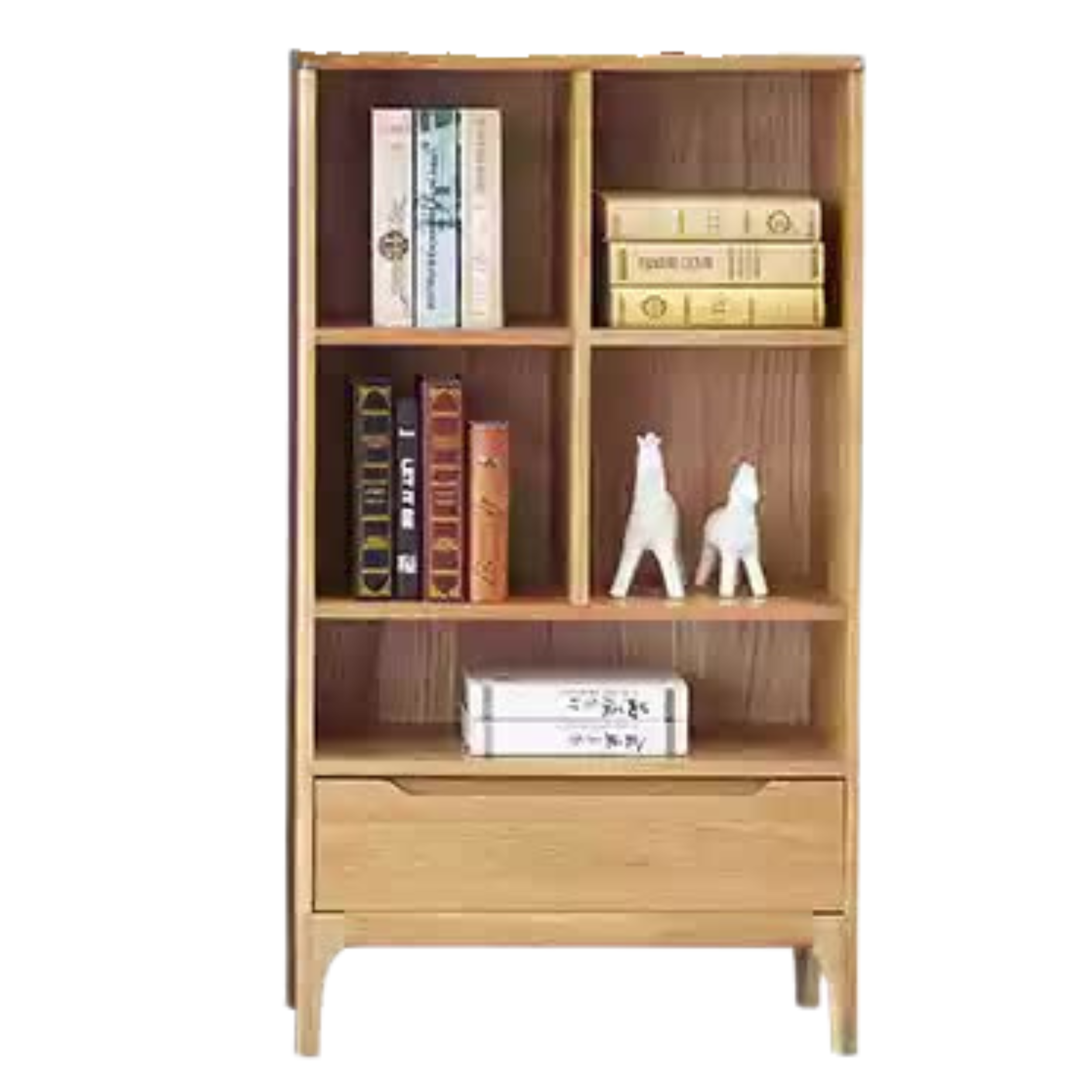 Oak Solid Wood Japanese Style Bookcase