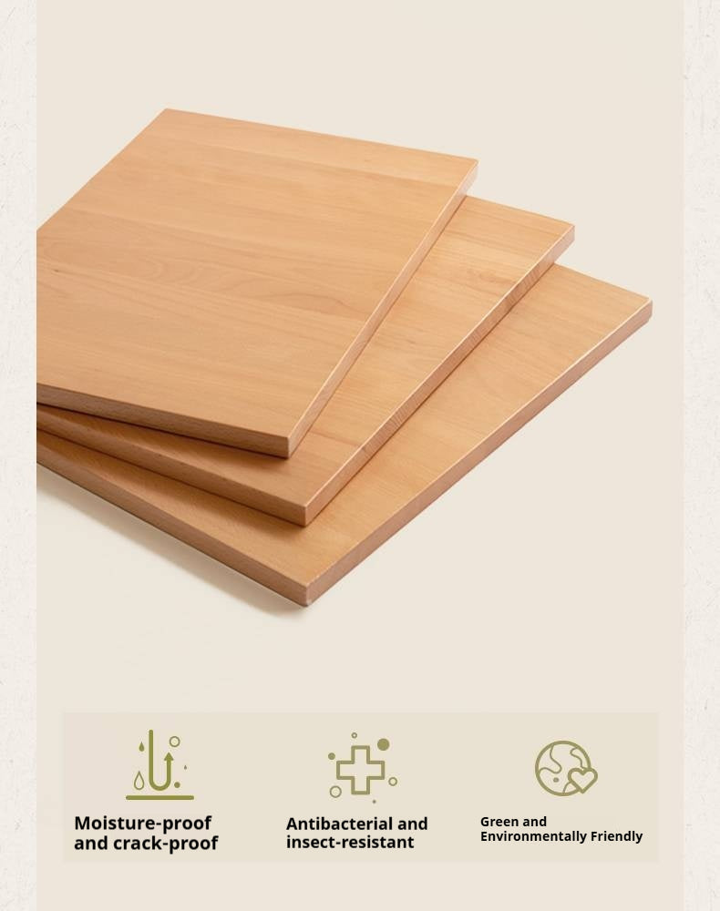 Set 4pcs Beech, Rubberwood, Black Walnut, Cherry Solid Wood French Antique Style Chair