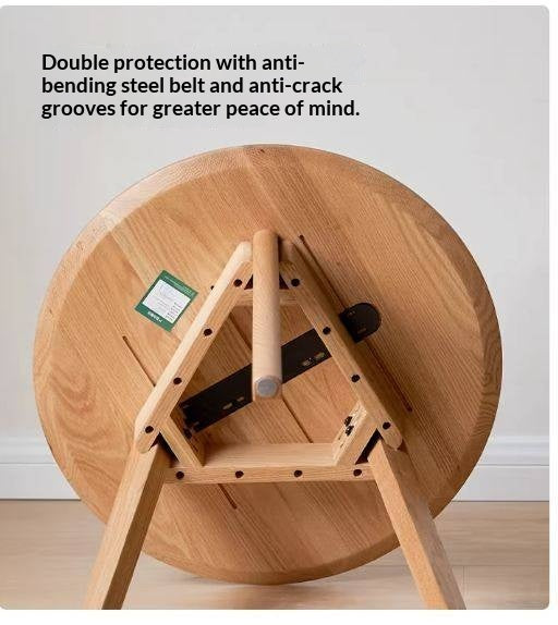 Oak Solid Wood Side Table