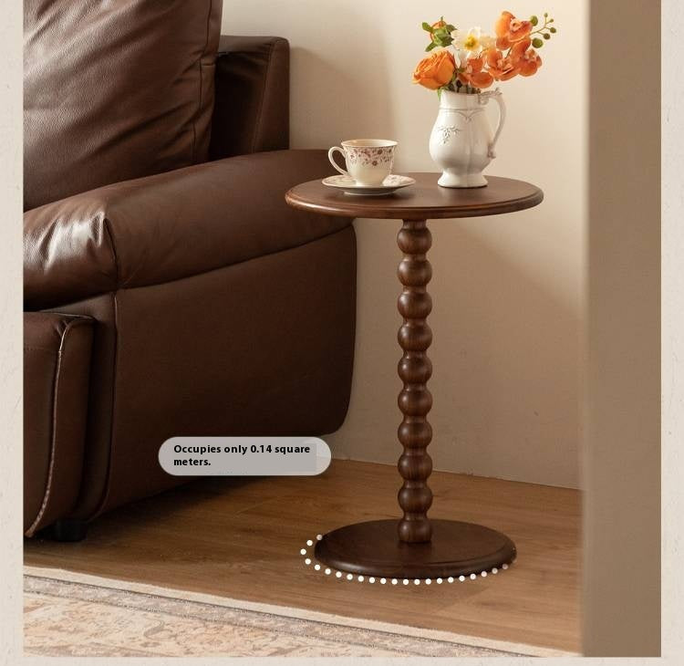 Black Walnut Solid Wood American Retro Style Side Table