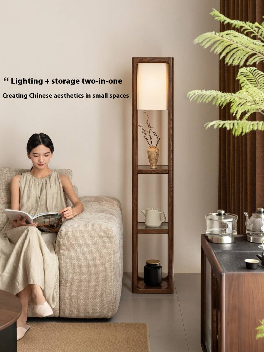 Oak Solid Wood Storage Rack.