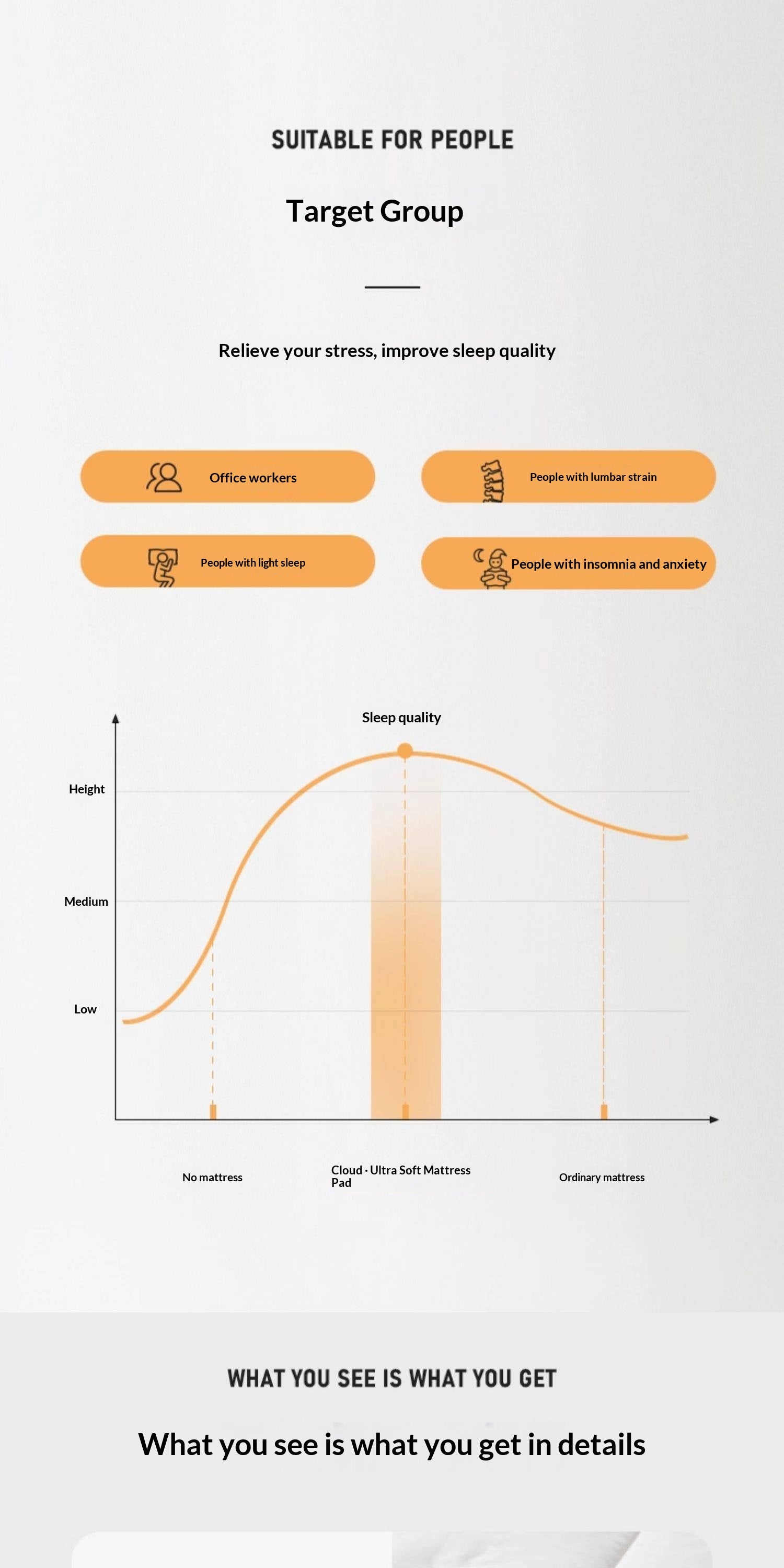 Pure Cotton Soft Mattress — Comfortable and Gentle, Ideal for Home Use