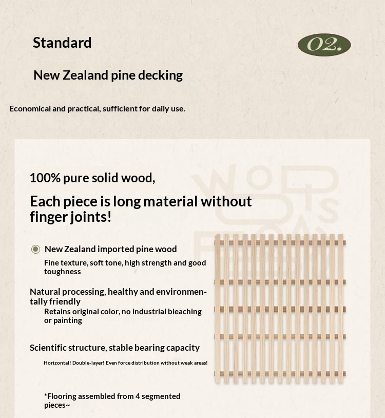 Poplar Solid Wood Bed — American Windsor Style with Retro Vertical Strip Design