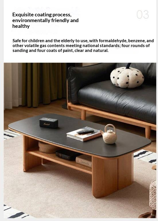 Black Walnut, Cherry Solid Wood Coffee Table