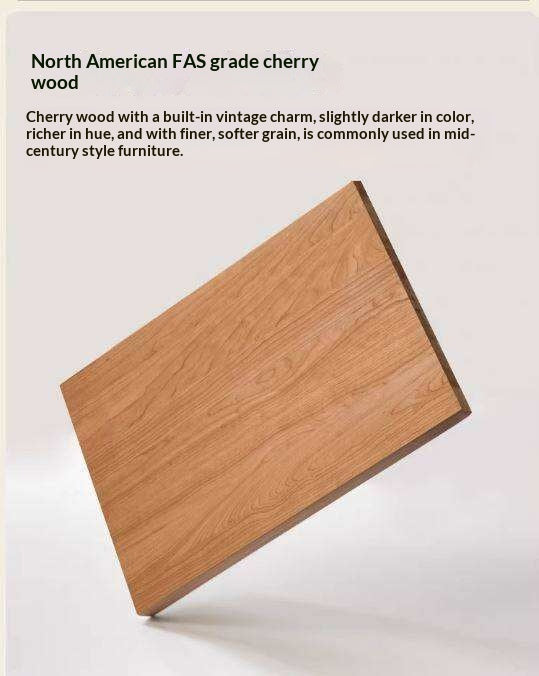 Cherry Solid Wood Sideboard High Cabinet Multi-Functional Buffet