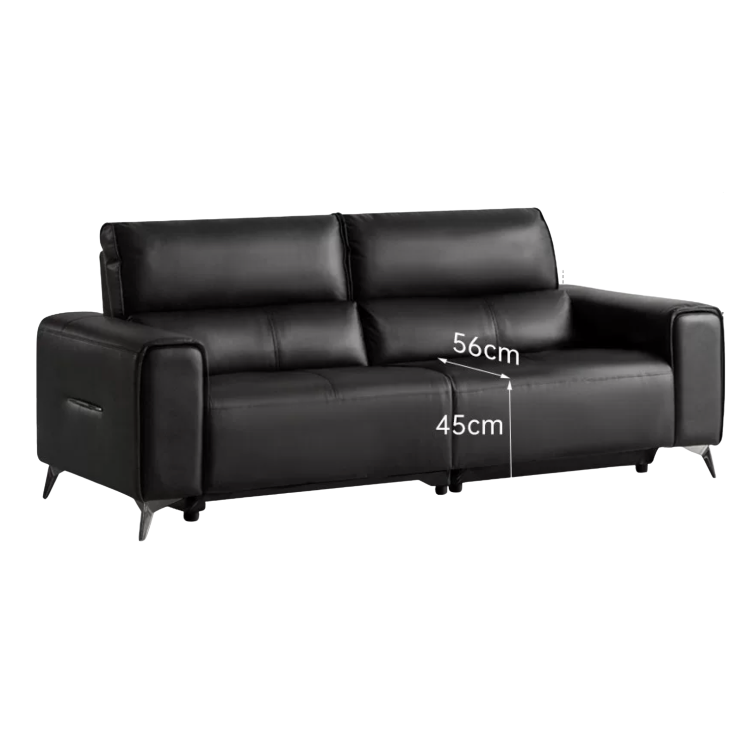 Genuine Leather High Back Electric Sofa