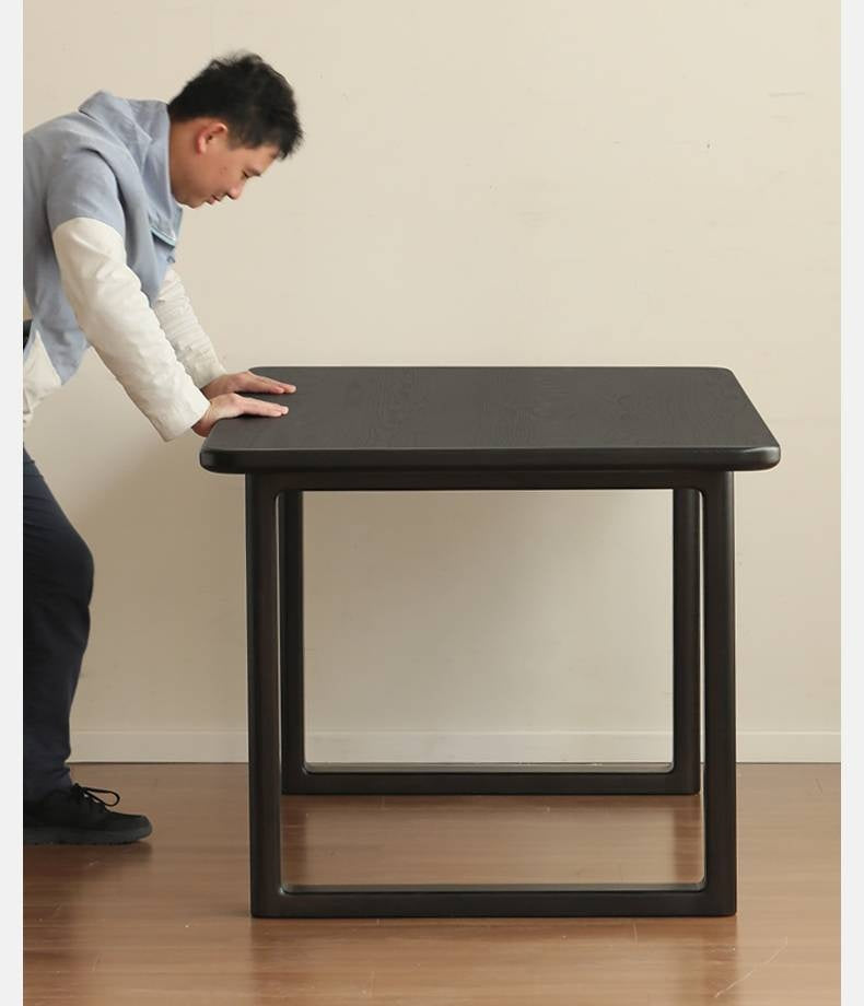 Oak Solid Wood Modern Large Dining Table