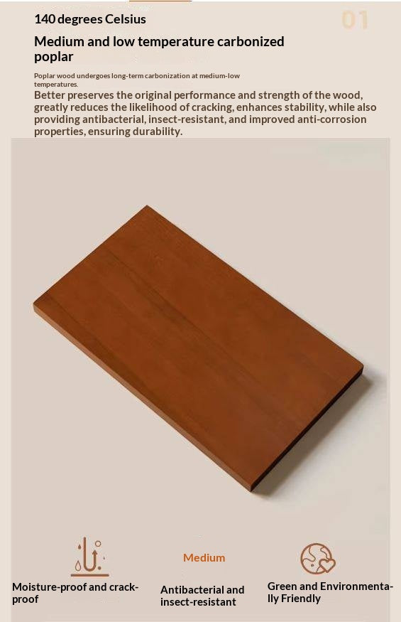 Poplar Solid Wood Retro Style Multifuntional Desk with Integrated Bookshelf