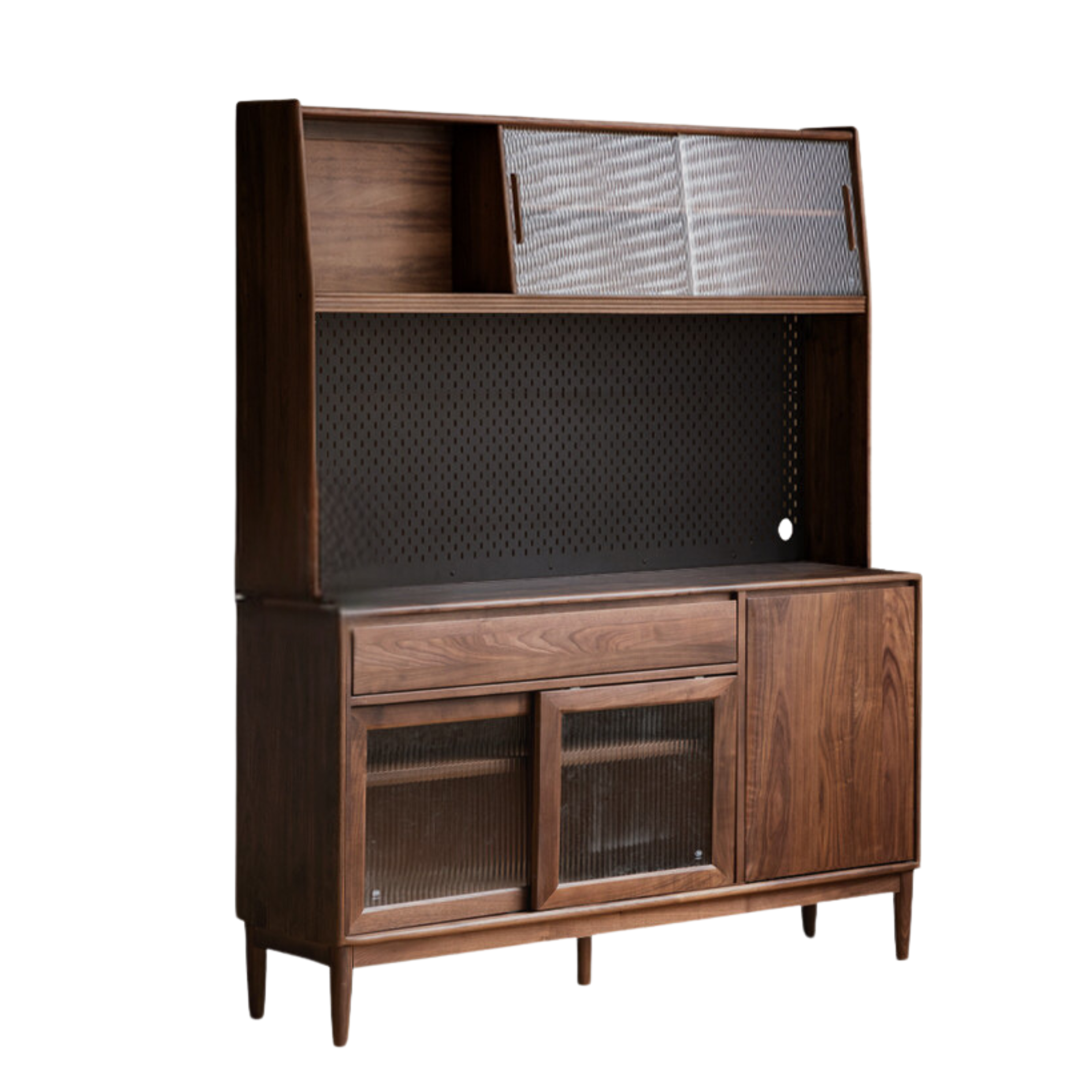 Black Walnut Solid Wood Simple Modern Sideboard