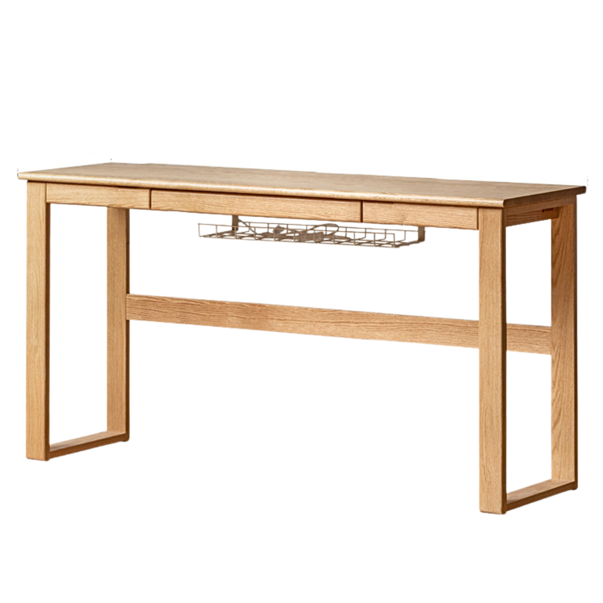 Oak, Poplar, Beech Solid Wood Long Office Desk