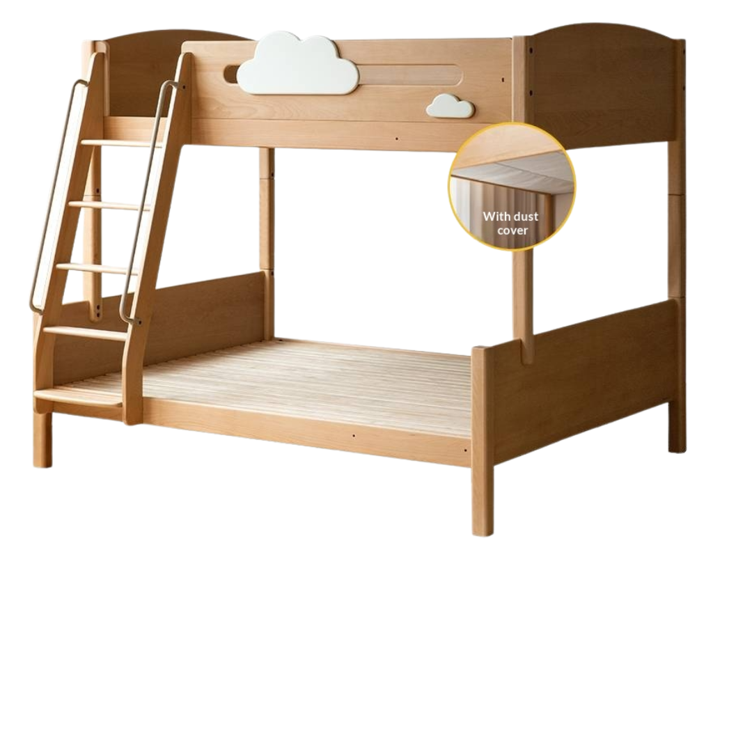 Beech Solid Wood Children's Bunk Bed
