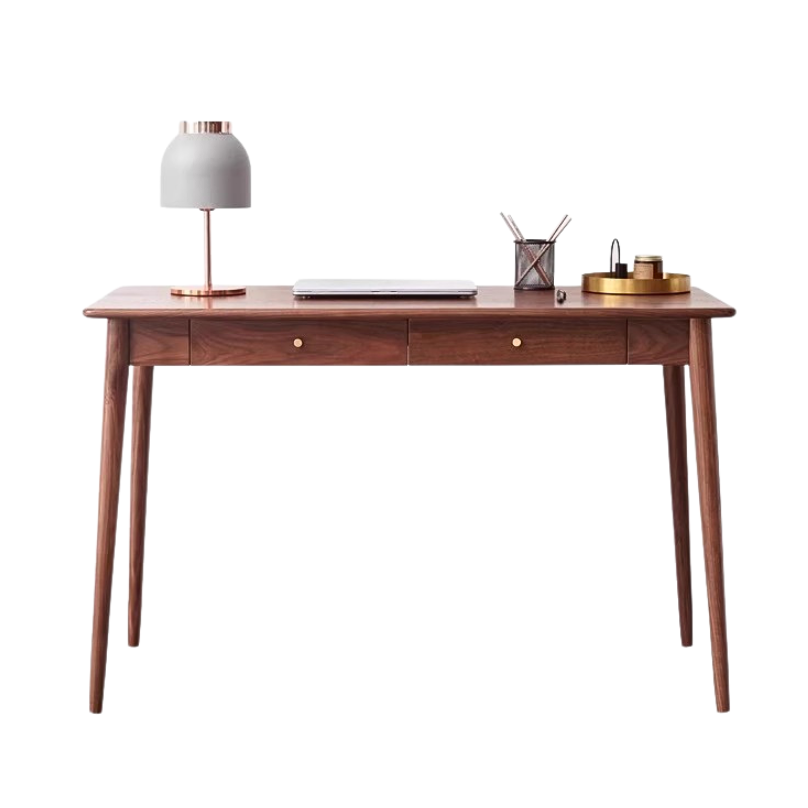 Solid Longan Hardwood, South American Walnut, Black Walnut Solid Wood Office Desk