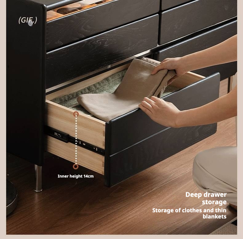 Ash Solid Wood Bauhaus Retractable Vanity Table.