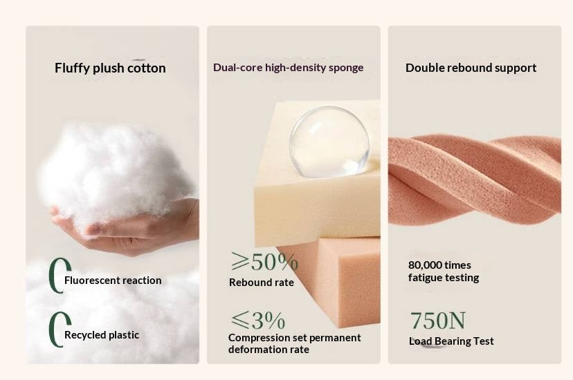 Oak Solid Wood Pull-Out Sleeper Sofa with Under-Seat Storage Drawers