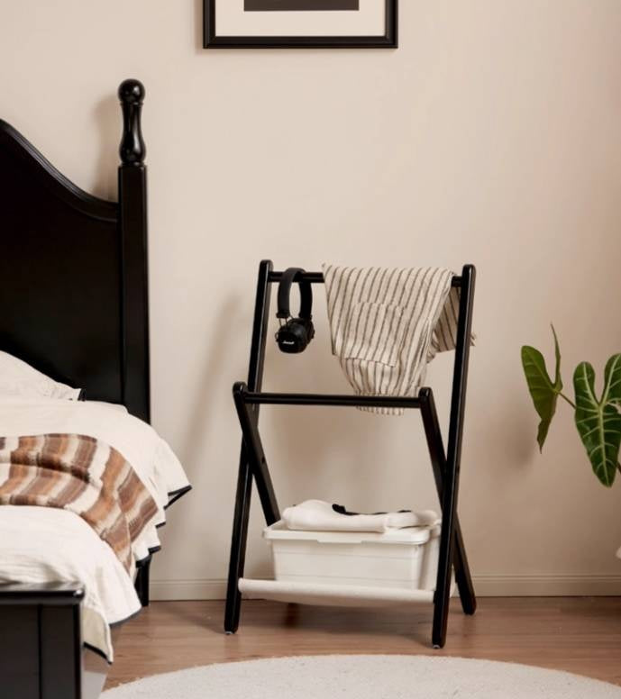 Solid Rubberwood Clothes Hanger