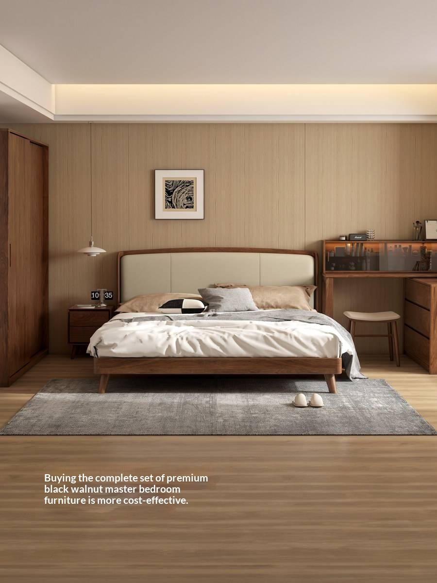 Sandalwood , Black Walnut, Oak Solid Wood First Layer Yellow Cowhide Leather,Technical Cloth