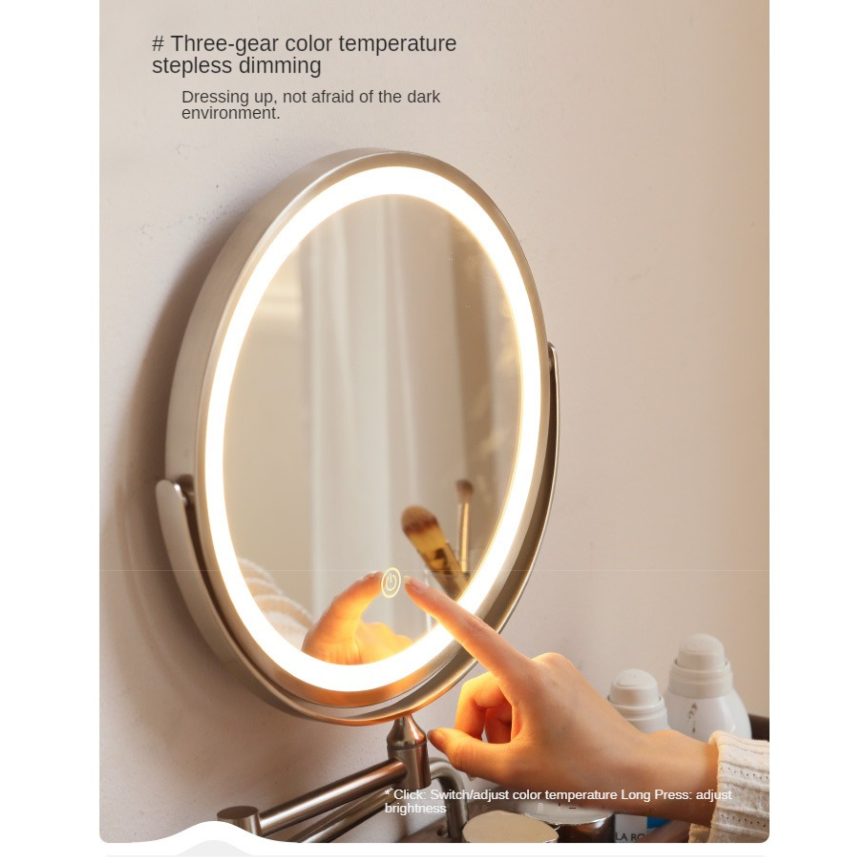 Black Walnut Solid Wood Dressing Table.