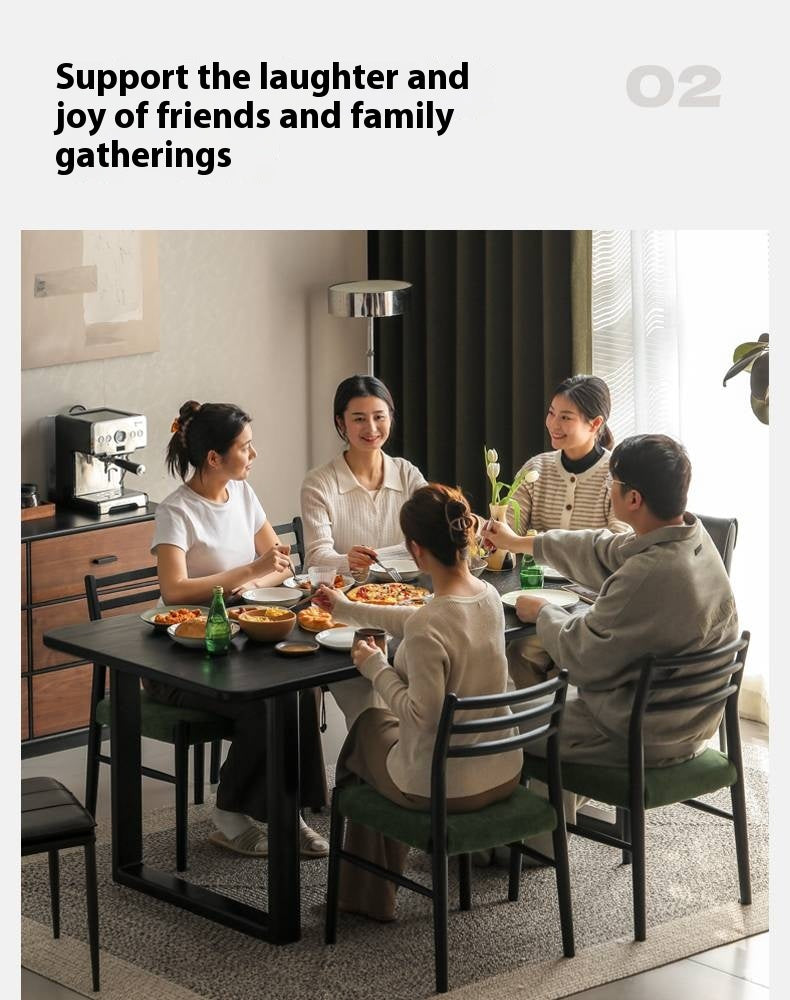 Oak Solid Wood Modern Large Dining Table