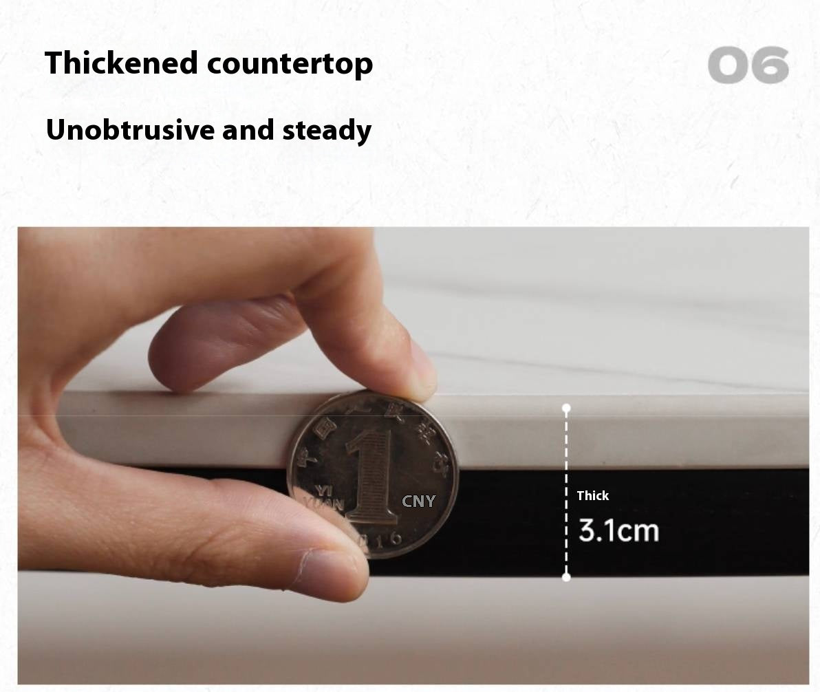 Oak, Ash Solid Wood Rock Slab Coffee Table Combination