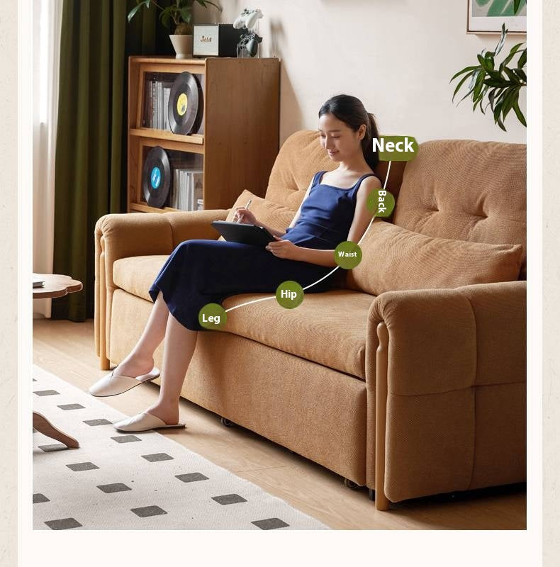 Fabric retractable Sofa Bed