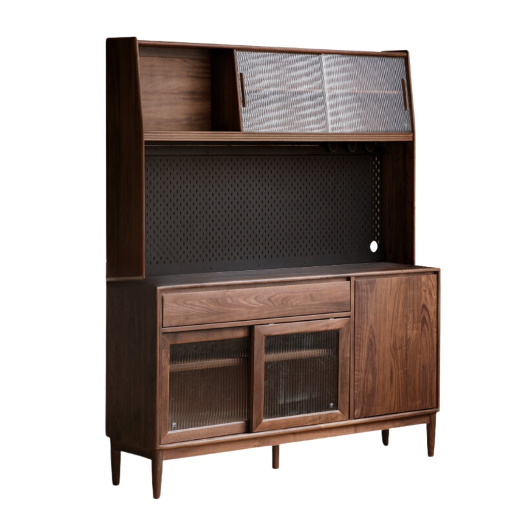 Black Walnut Solid Wood Simple Modern Sideboard