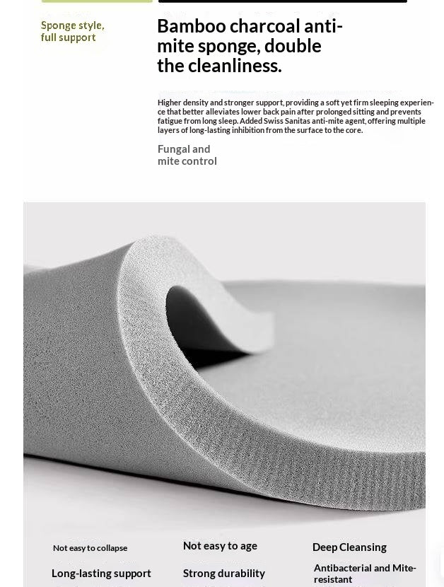 Zero-Glue Certified Natural Latex and Jute Mattress — Spring, Firm, Thick 22 cm