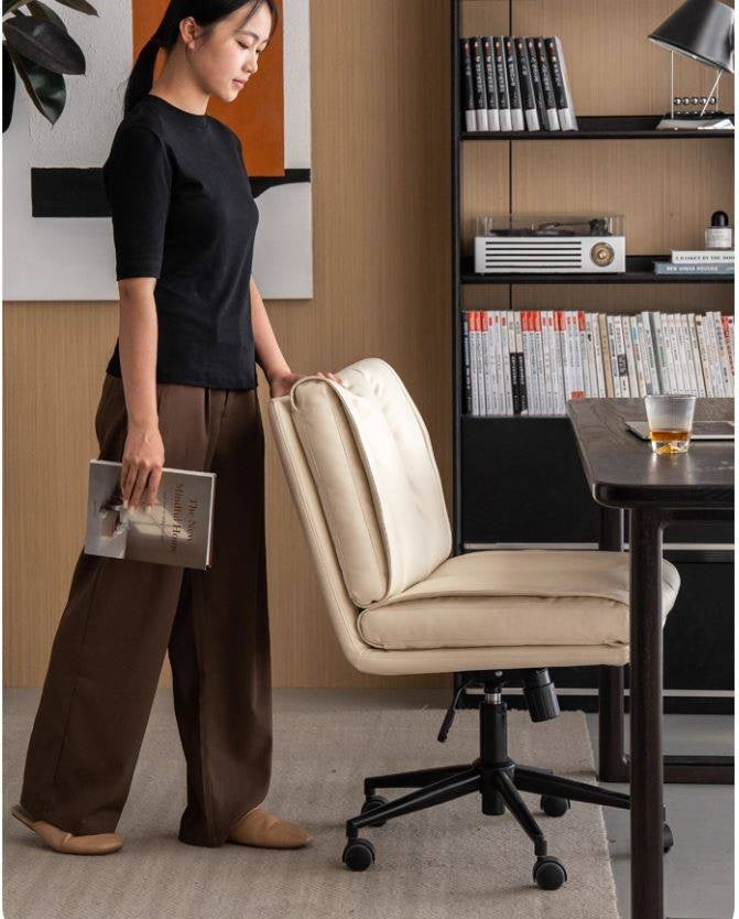 Organic Leather Computer Chair