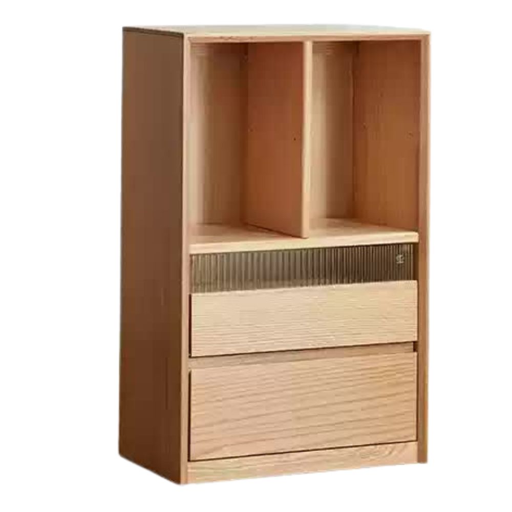 Oak Solid Wood Modern Bookcase