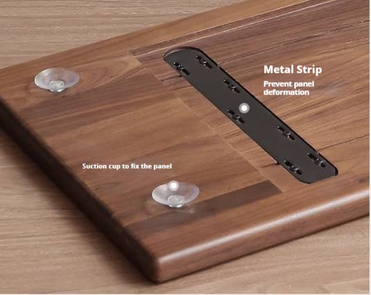 Black Walnut, Sandalwood Solid Wood Light Luxury Vanity Table.