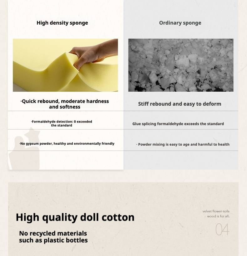 Genuine Leather High-Back Modern Sofa