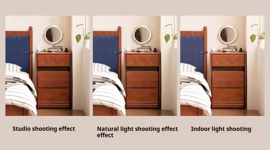 Solid Tulipwood Classic Vintage Vanity Table.