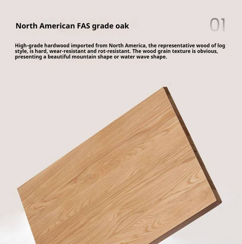 Oak, Ash Solid Wood Bookshelf Household Corner Storage Rack