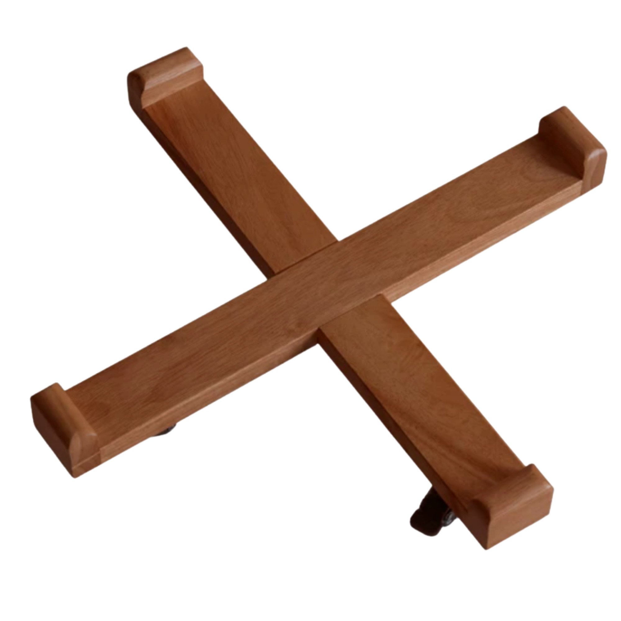 Accessory Set – Slate Lazy Susan Turntable, Stainless Steel Hooks, and Bookcase Mat