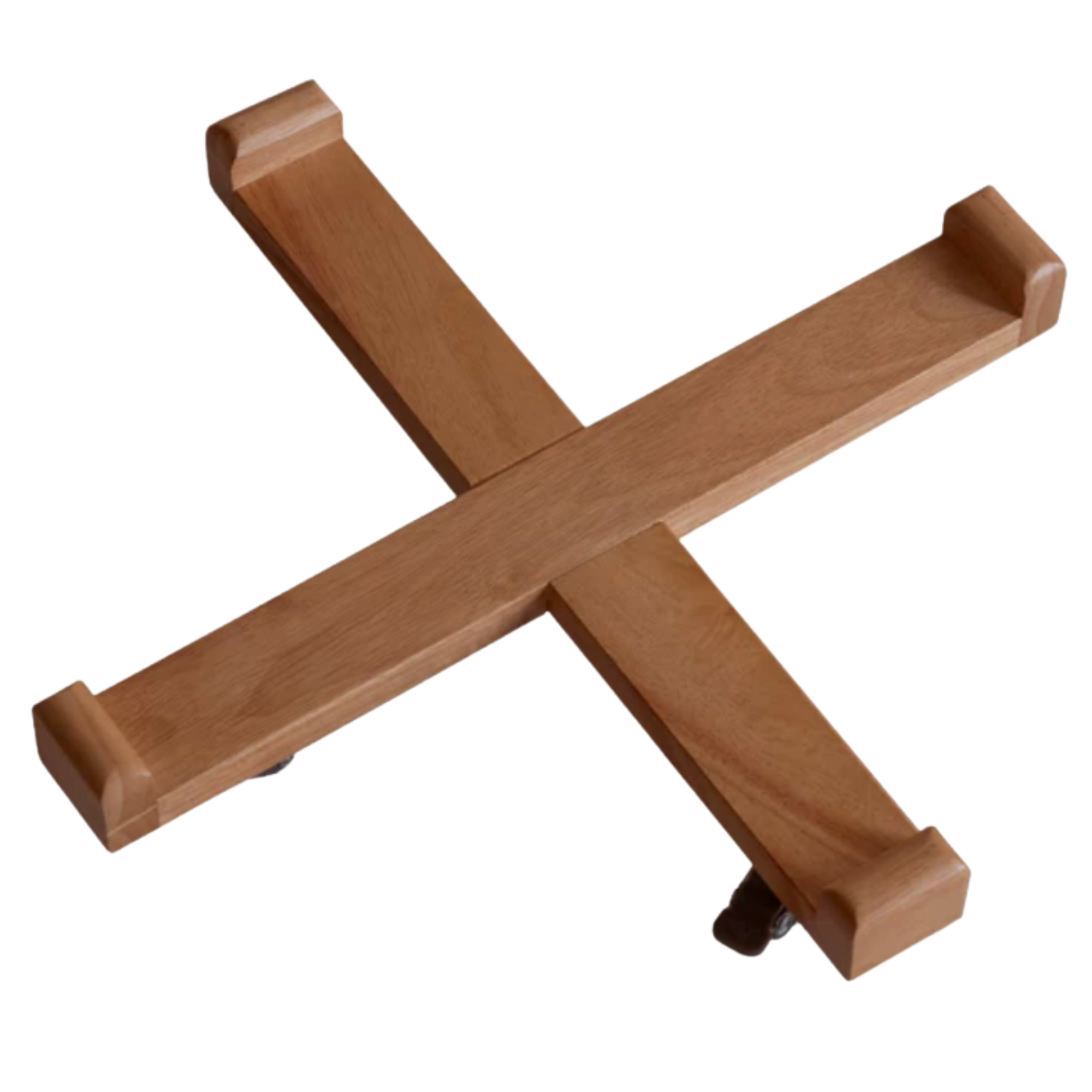 Accessory Set – Slate Lazy Susan Turntable, Stainless Steel Hooks, and Bookcase Mat