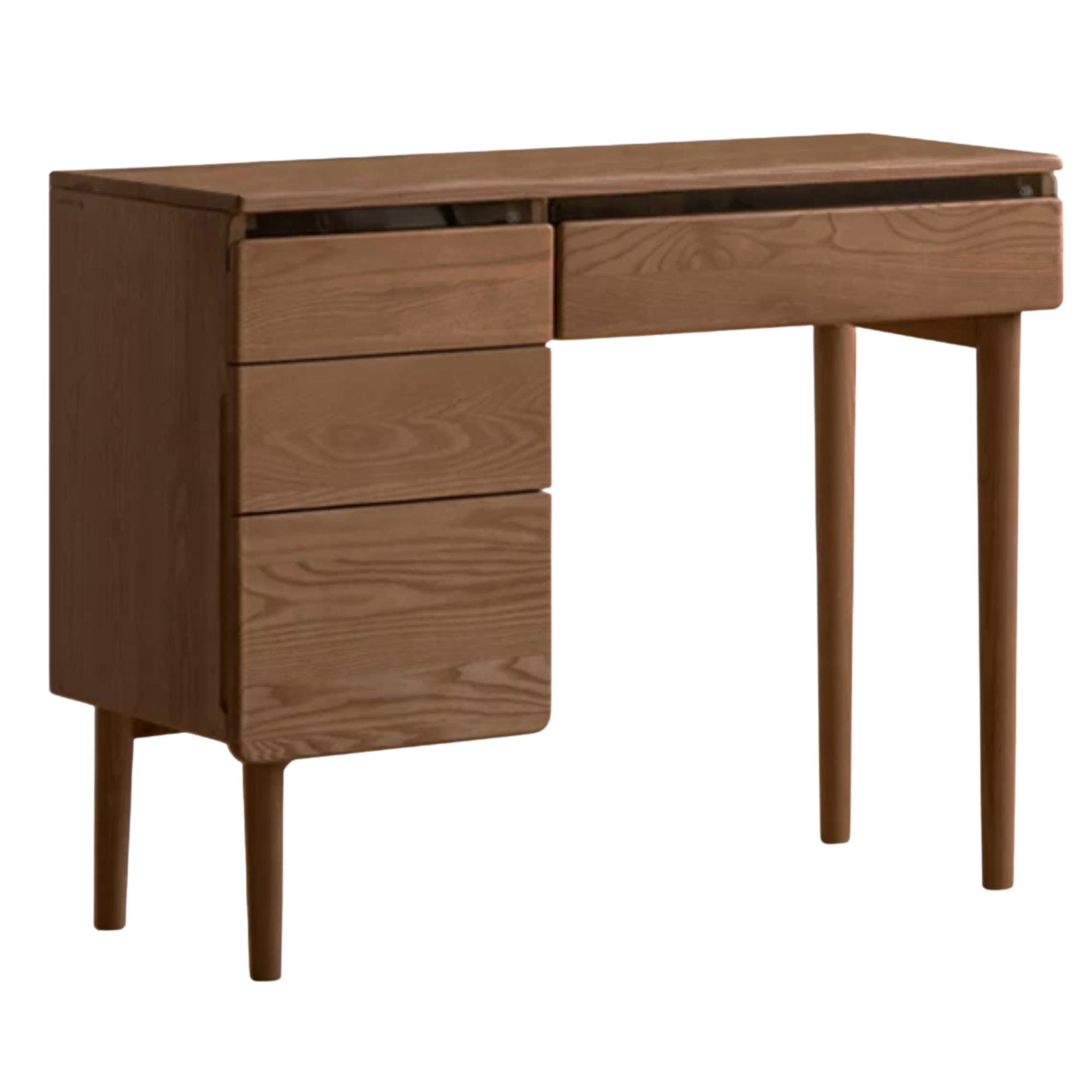 Ash, Oak Solid Wood Multifunctional Modern Vanity Table