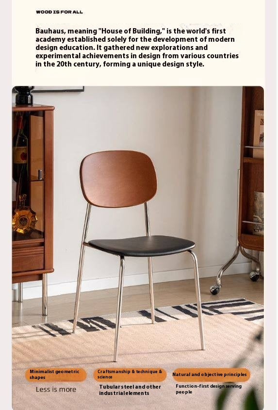 Beech Solid Wood Middle-Ancient Style Dining Chair