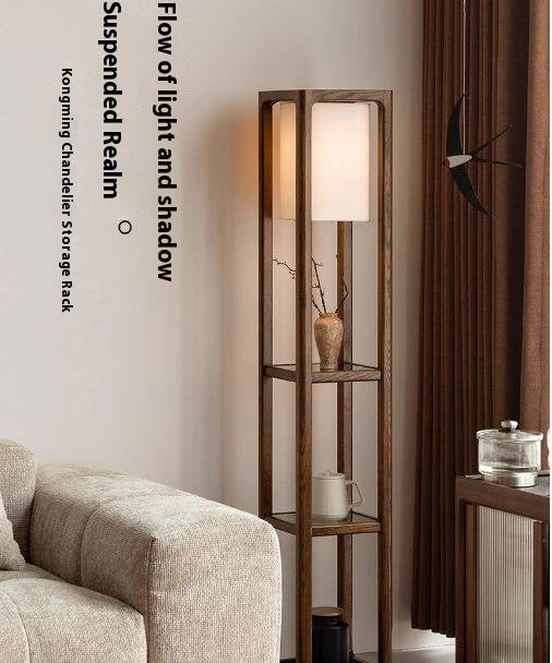 Oak Solid Wood Storage Rack.