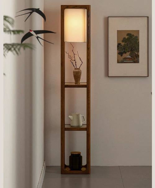 Oak Solid Wood Storage Rack.