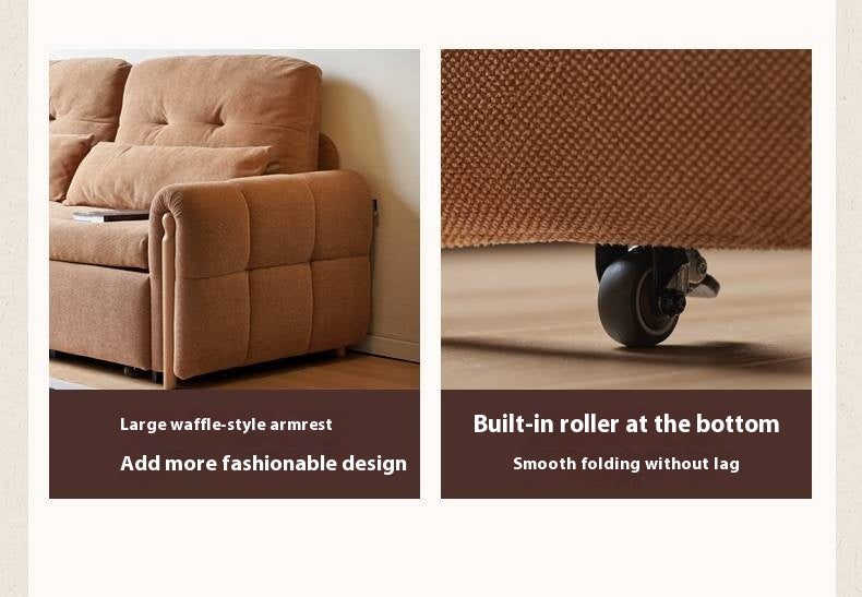 Fabric retractable Sofa Bed