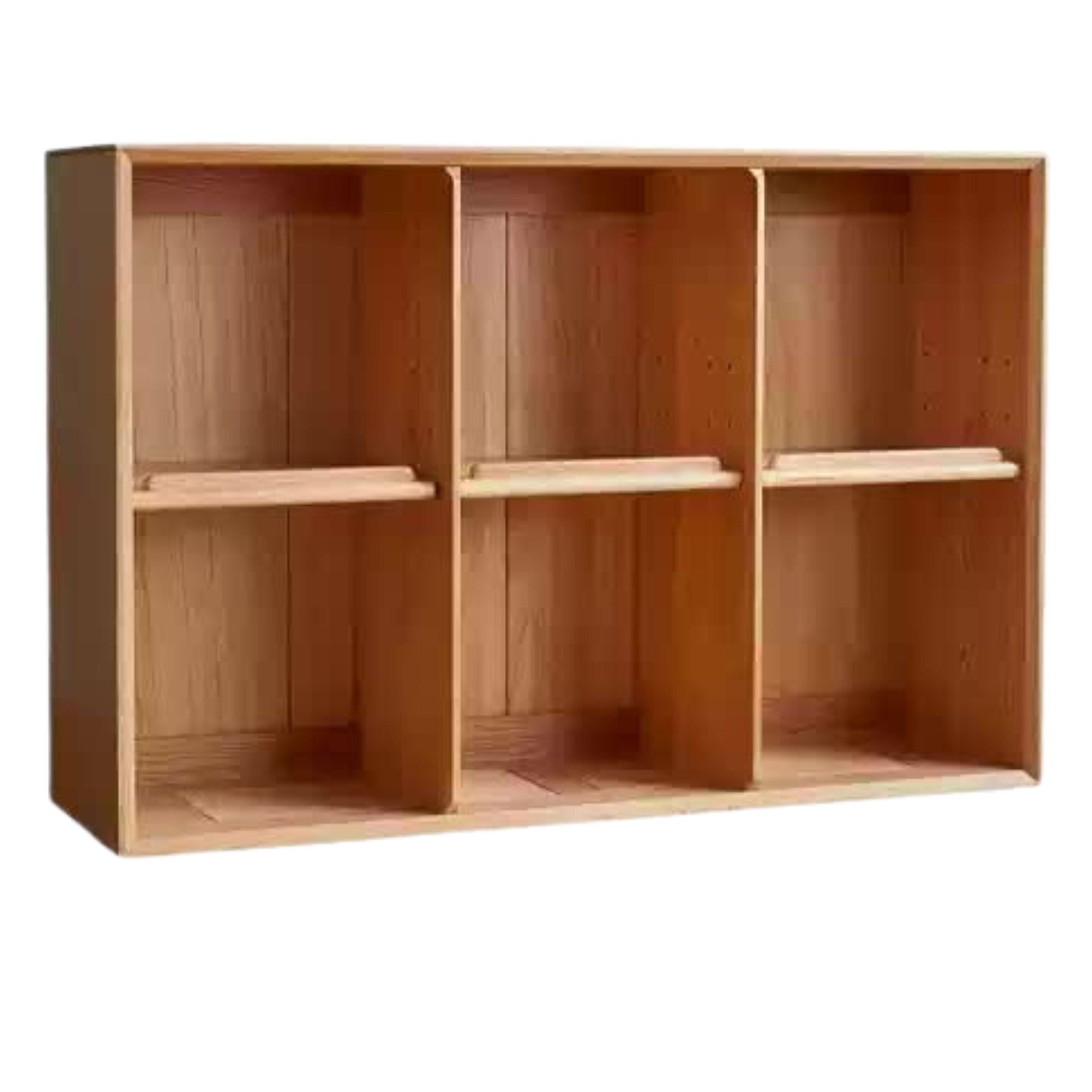Oak Solid Wood Modern Creative Bookcase
