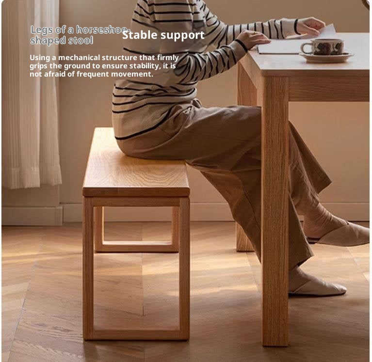 Ash, Oak, Cherry, Beech Solid Wood Long Bed end Bench